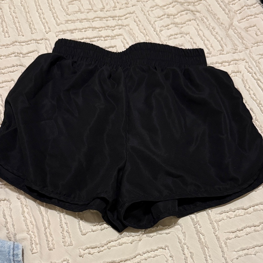 SHEIN Black Athletic Shorts